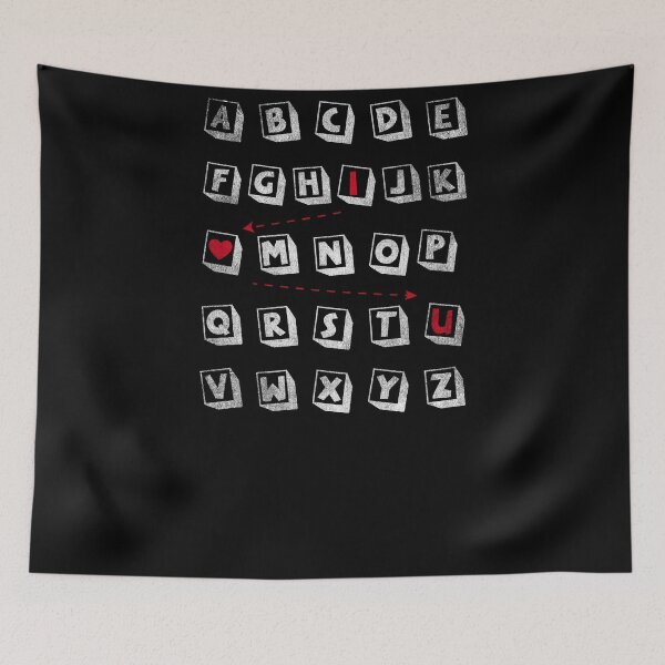 Item preview, Alphabet I Love You-valentines day 2022 designed and sold by Hartics.