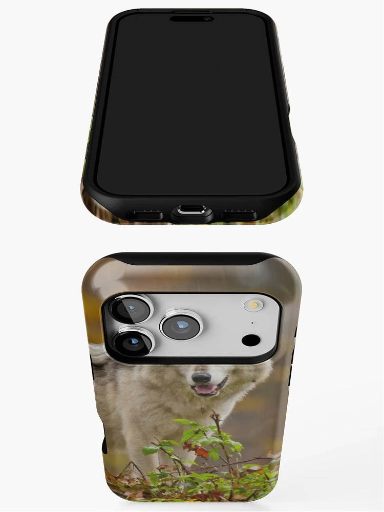 Thumbnail 3 of 4, iPhone Case, Timber Wolves designed and sold by WolvesOnly.