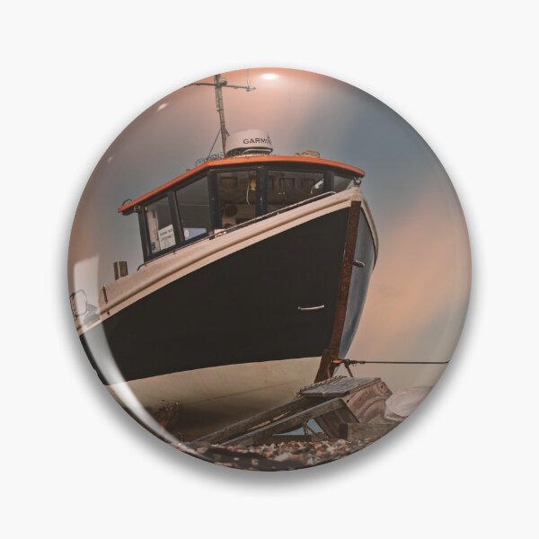 Item preview, Beached fishing boat waiting for the next tide. designed and sold by habilephoto.