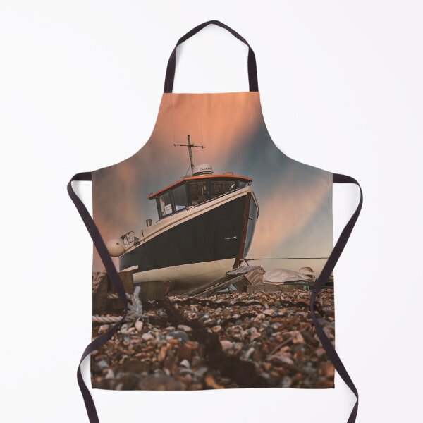 Item preview, Beached fishing boat waiting for the next tide. designed and sold by habilephoto.