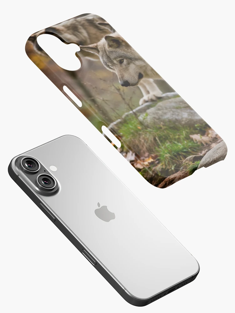 Thumbnail 2 of 4, iPhone Case, Timber Wolves designed and sold by WolvesOnly.