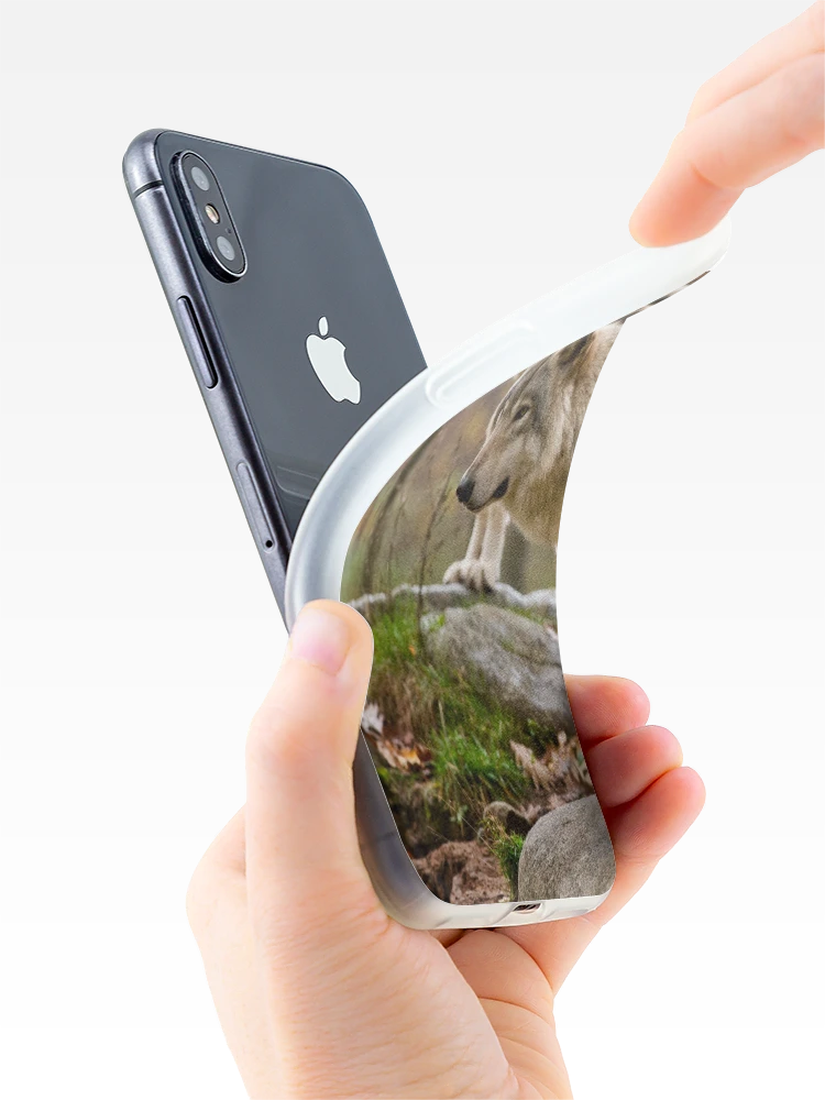 Thumbnail 4 of 5, iPhone Case, Timber Wolves designed and sold by WolvesOnly.