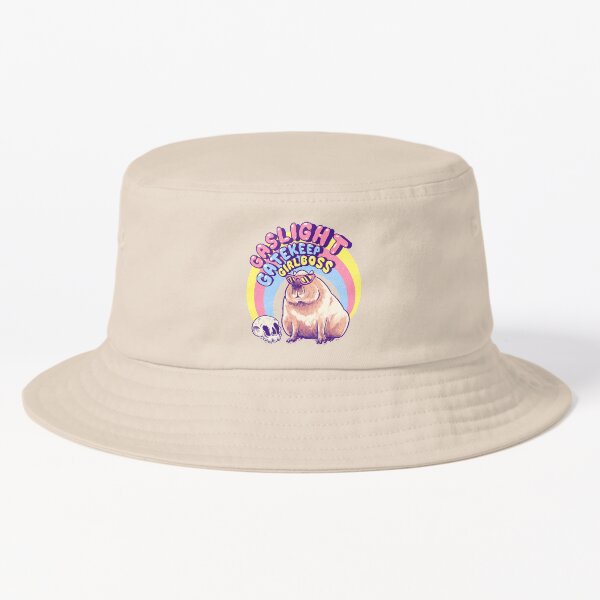 Vista previa del artículo con la obra «Gaslight Gatekeep Girlboss - Cool Capybara Momcore | anteojos de sol karen | ok, levanto Got Drip físicamente grueso mentalmente enfermo Pet Mat Bandana Baby Capy Yuzu Naranja en la cabeza memes Navidad», diseñado y vendido por Any Color Designs.