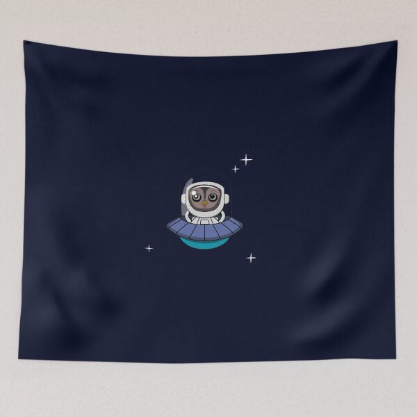 Item preview, Cute penguin astronaut in the spaceship designed and sold by anjanaartz.