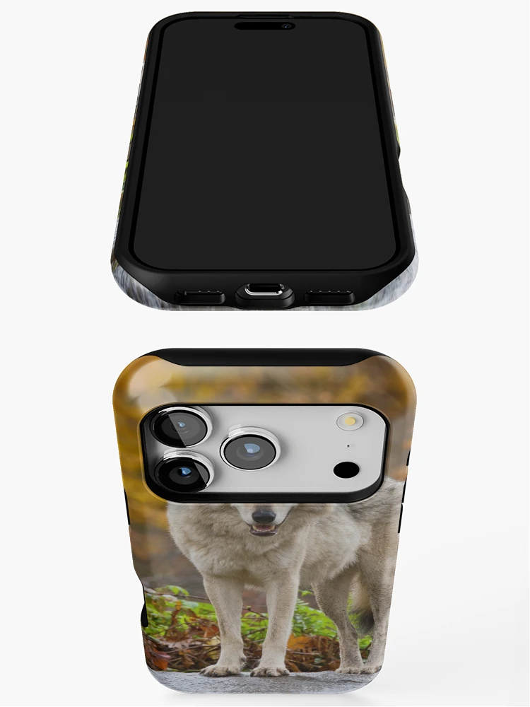 Thumbnail 3 of 4, iPhone Case, Timber Wolves designed and sold by WolvesOnly.