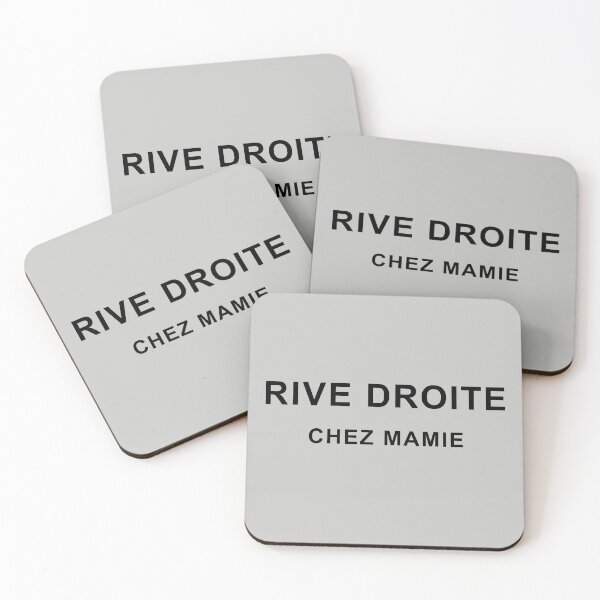 Item preview, Rive Droite - Chez Mamie Black Basic designed and sold by jujupey.
