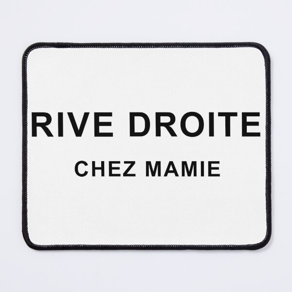Item preview, Rive Droite - Chez Mamie Black Basic designed and sold by jujupey.