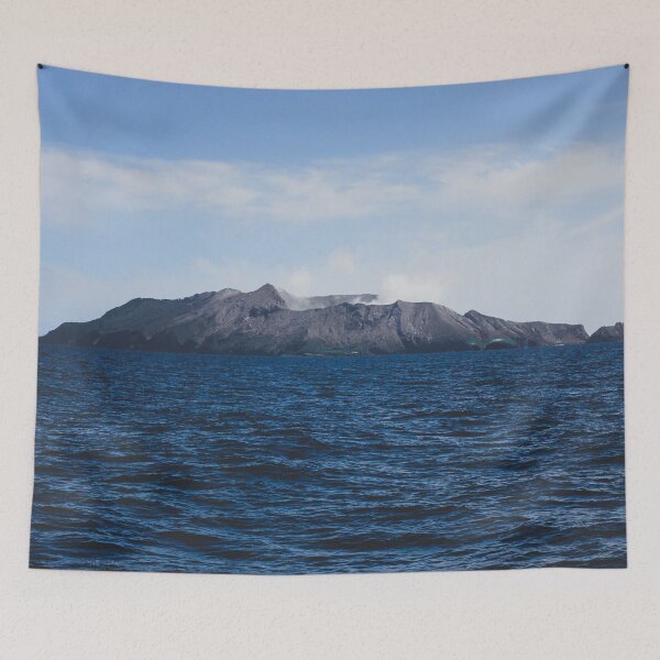 Item preview, White Island volcano New Zealand designed and sold by SophieHueper.