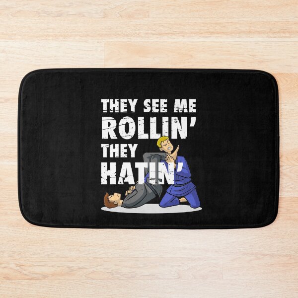 Item preview, They See Me Rollin They Hatin Brazilian Jiu Jitsu designed and sold by SuperFreshArt.