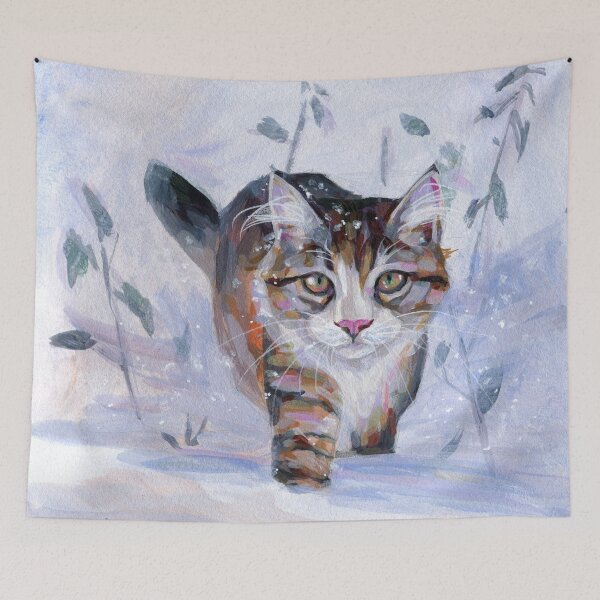 Item preview, Snow cat designed and sold by Emma   Reznikova.