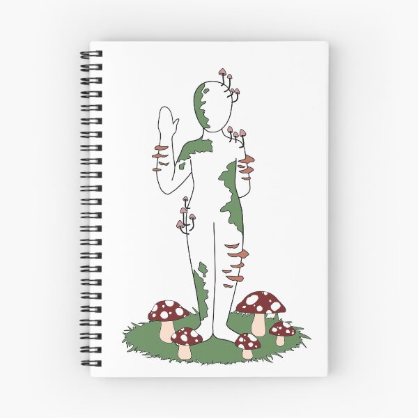 Item preview, Fungi and moss covered person  designed and sold by DoesArtAndStuff.