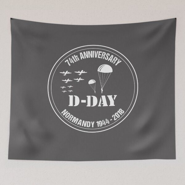Item preview, D-Day Anniversary Normandy Landings Invasion Veteran Parachute Military  designed and sold by stearman.