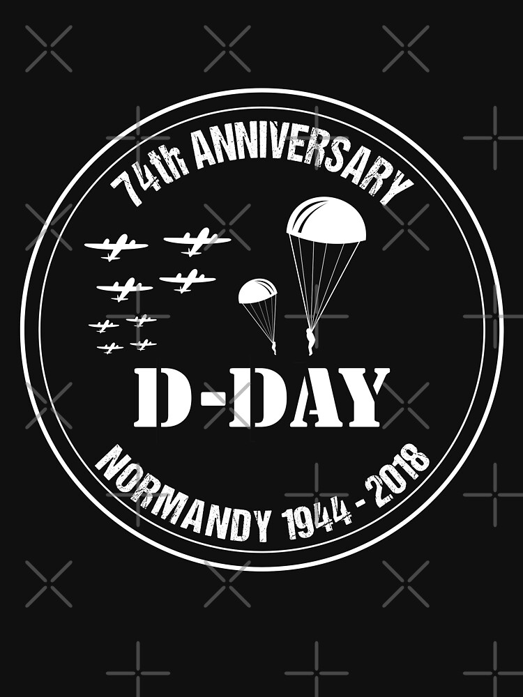 "DDay Anniversary Normandy Landings Invasion Veteran Parachute