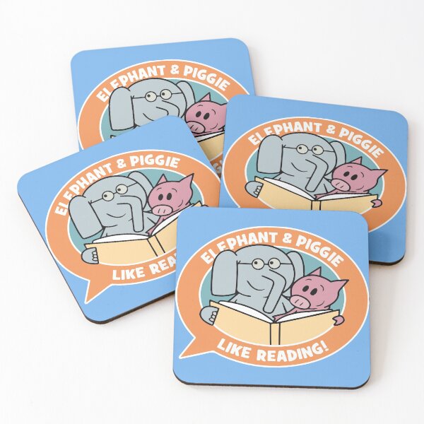 Item preview, the elephant and piggie designed and sold by BloogaFruk.