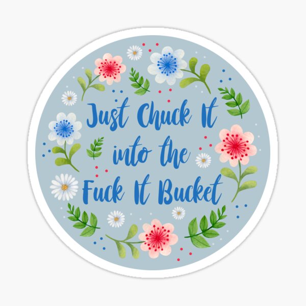 Aperçu de l'œuvre Jette-le simplement dans le seau à merde créée et vendue par KrisInStitches.