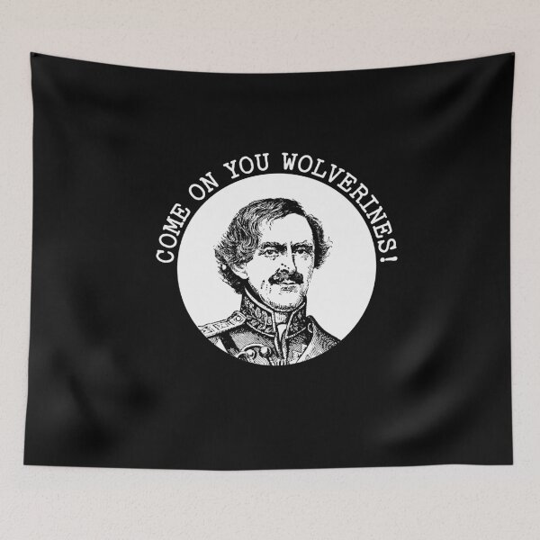 Item preview, George Armstrong Custer Michigan Come On You Wolverines  designed and sold by The Junto Shop.