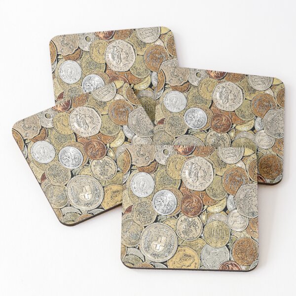 Item preview, Monedas color arte designed and sold by artdragongift 15.