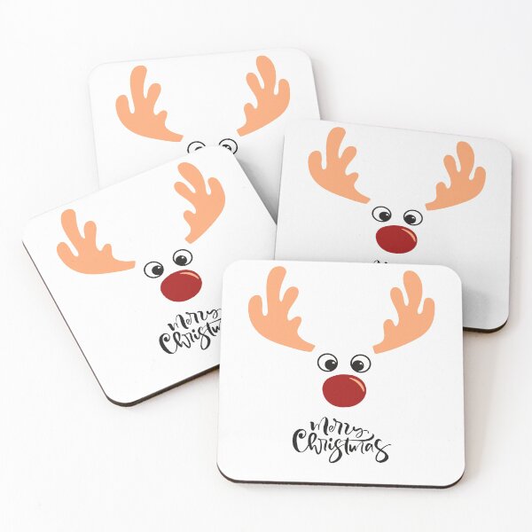 Artikelvorschau, Frohe Weihnachten Rentier Weihnachtsgeschenk Weihnachten schwarz entworfen und verkauft von ashdenent.