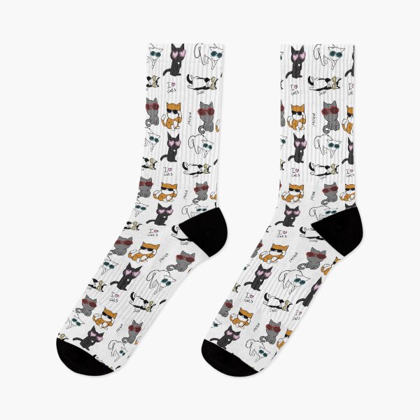 Item preview, Funny cats with glasses designed and sold by Mayarart.