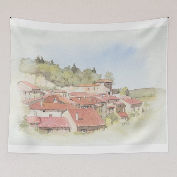 Item preview, View of Aubeterre sur Dronne, France designed and sold by ian osborne.
