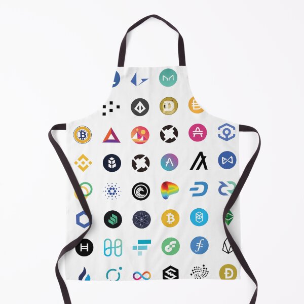 Item preview, Crypto Coins Pattern designed and sold by patternarium.