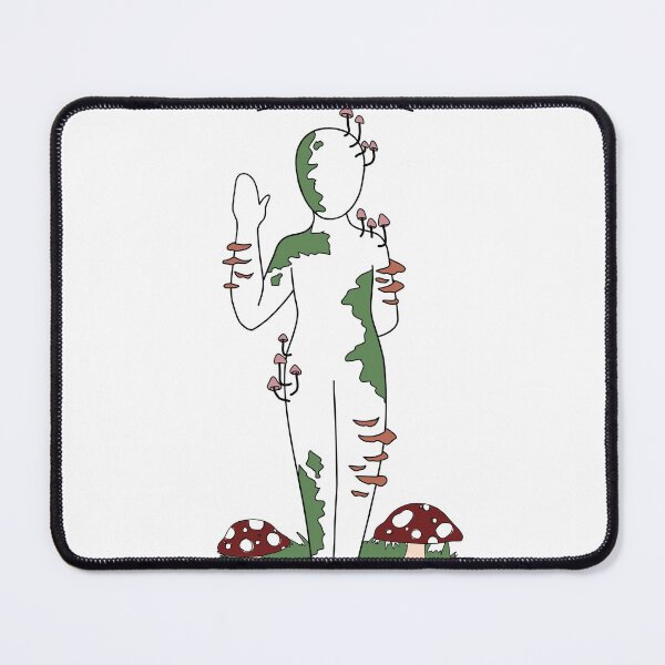 Item preview, "I'm fine" fungi  and moss covered person  designed and sold by DoesArtAndStuff.