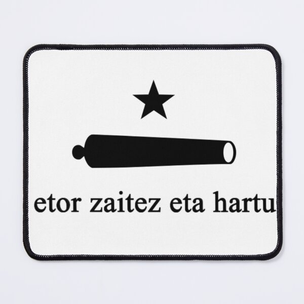 Item preview, 'etorri eta har ezazu' bandera (Basque Come and Take It Flag) designed and sold by JonathanR1994.