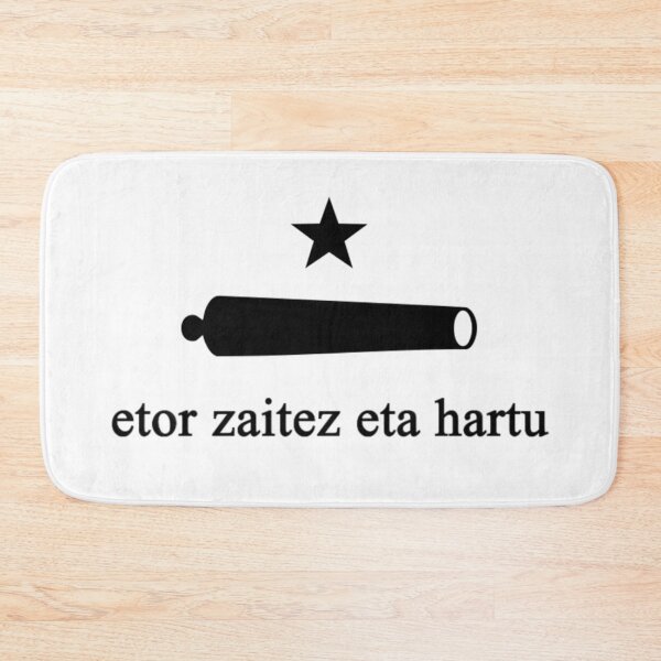 Item preview, 'etorri eta har ezazu' bandera (Basque Come and Take It Flag) designed and sold by JonathanR1994.