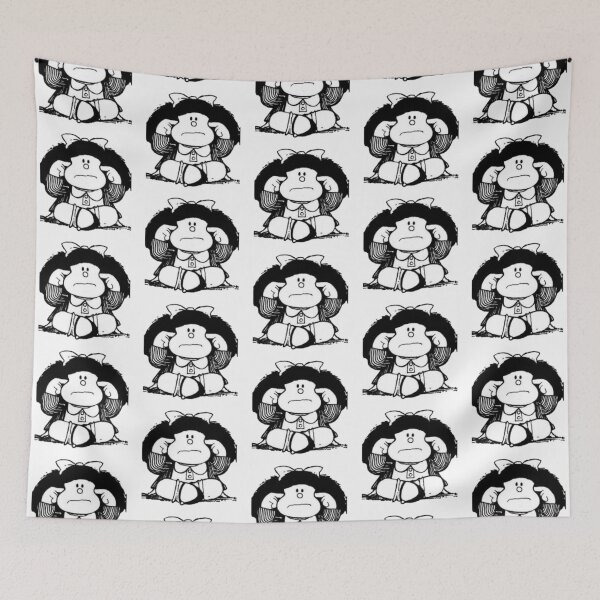 Item preview, Mafalda Quino designed and sold by GoldenTicketer.