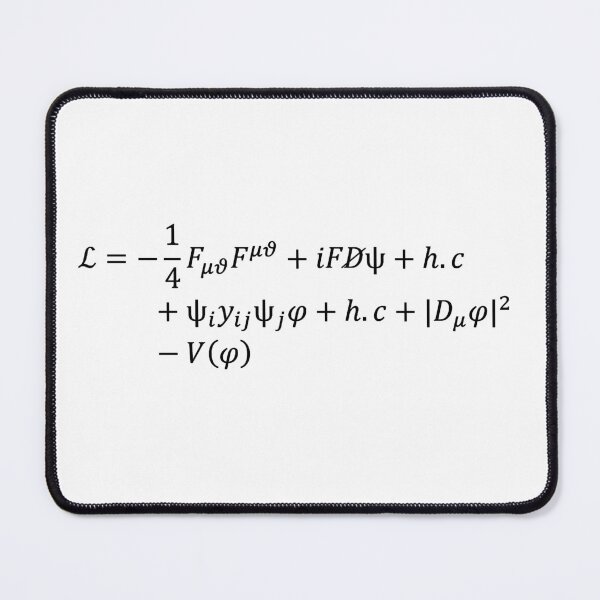 Item preview, standard model lagrangian, lagrangian of the universe designed and sold by NoetherSym.
