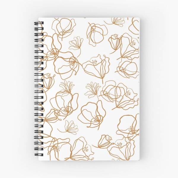 Aperçu de l'œuvre Fleurs abstraites - rouille créée et vendue par MoshitoDesigns.