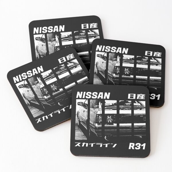 Item preview, NISSAN SKYLINE GTS R31 Black 'N White 3 (Black Version) designed and sold by Cero81.