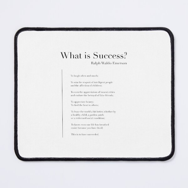 Item preview, What is Success? by Ralph Waldo Emerson designed and sold by wisemagpie.