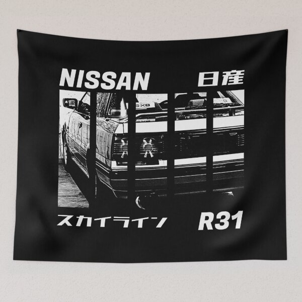 Item preview, NISSAN SKYLINE GTS R31 Black 'N White 3 (Black Version) designed and sold by Cero81.