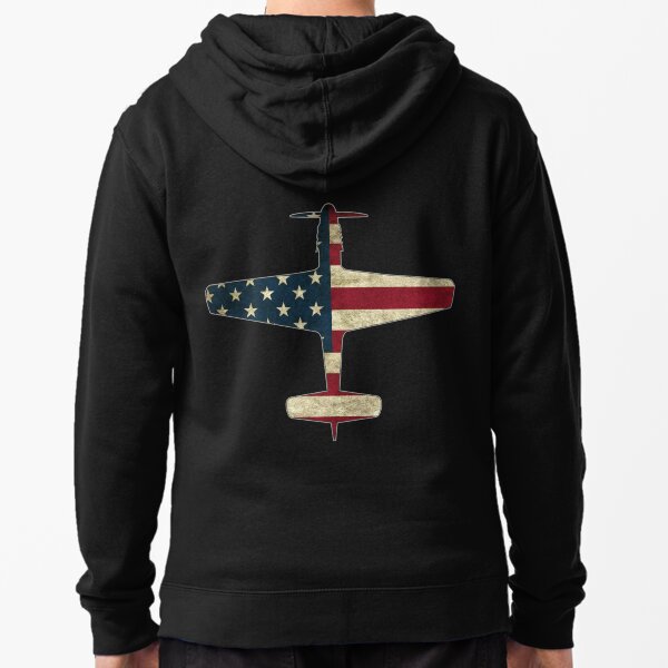 Item preview, P 51 Mustang Fighter Aircraft Plane Warbird Plane US Flag Patriotic Veteran Gift designed and sold by stearman.