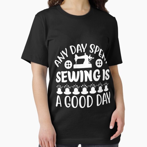 Item preview, Any Day Spent Sewing is a Good Day designed and sold by Belhbib Art ⭐⭐⭐⭐⭐.
