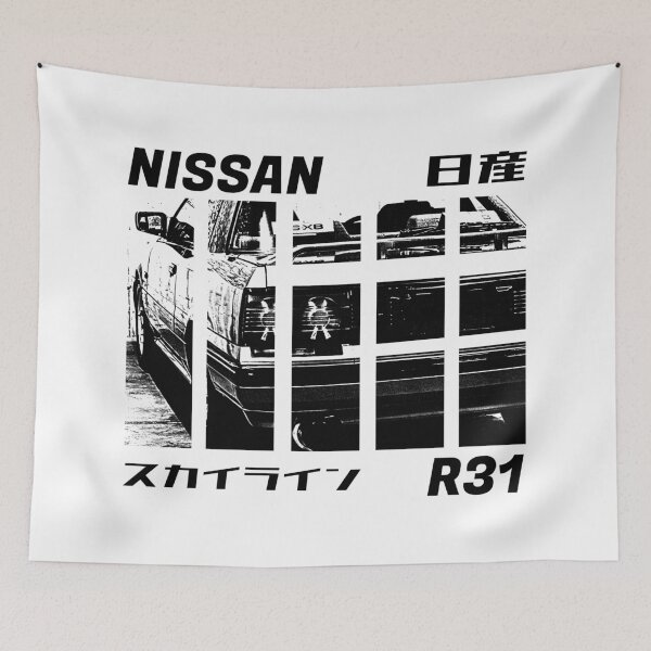 Item preview, NISSAN SKYLINE GTS R31 Black 'N White 3 designed and sold by Cero81.
