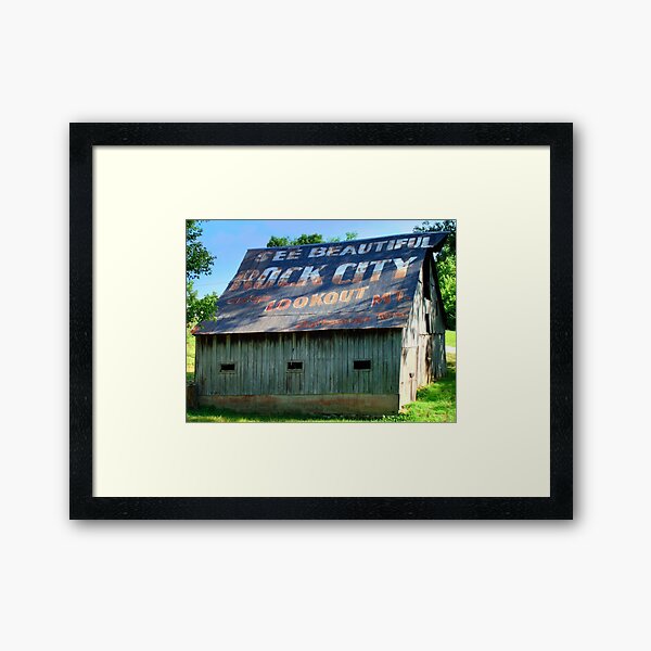 See Rock City Framed Art Print