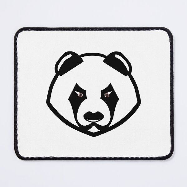 Item preview, Angry panda face designed and sold by InstaCreatives.