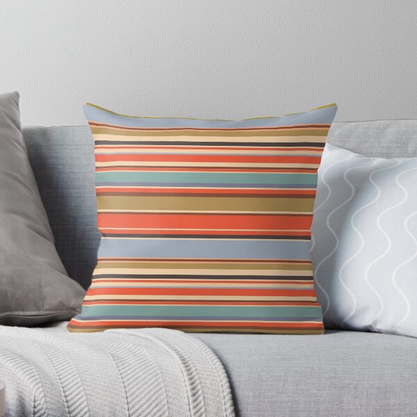 Big orange outlet cushions