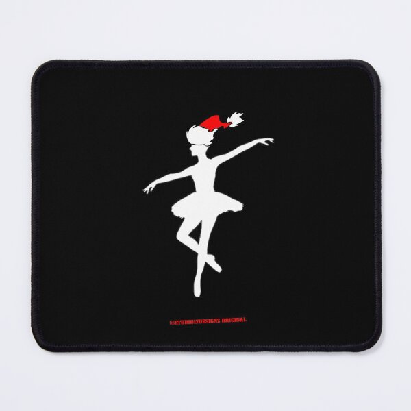 Item preview, Christmas Ballet Dancer ballerina Santa Claus hat designed and sold by studio17designz.