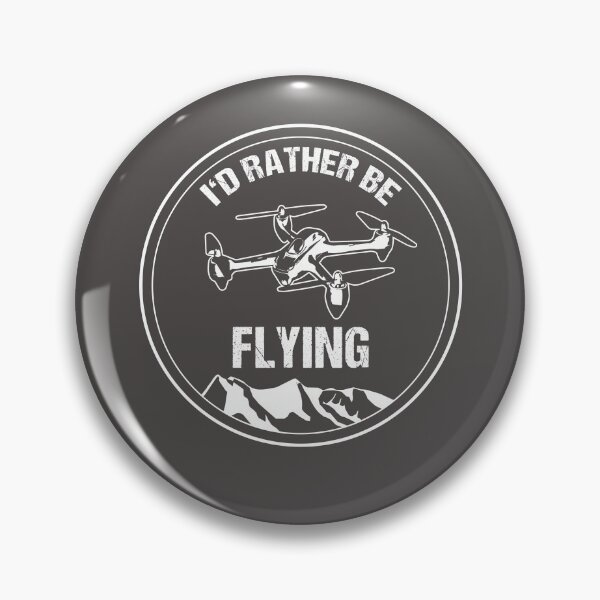 Item preview, Retro Drone Copter Pilot T-Shirt I'd Rather be Flying Christmas Gift designed and sold by stearman.