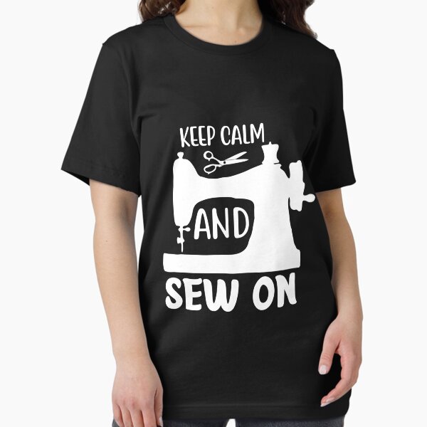 Item preview, Keep Calm and Sew on designed and sold by Belhbib Art ⭐⭐⭐⭐⭐.