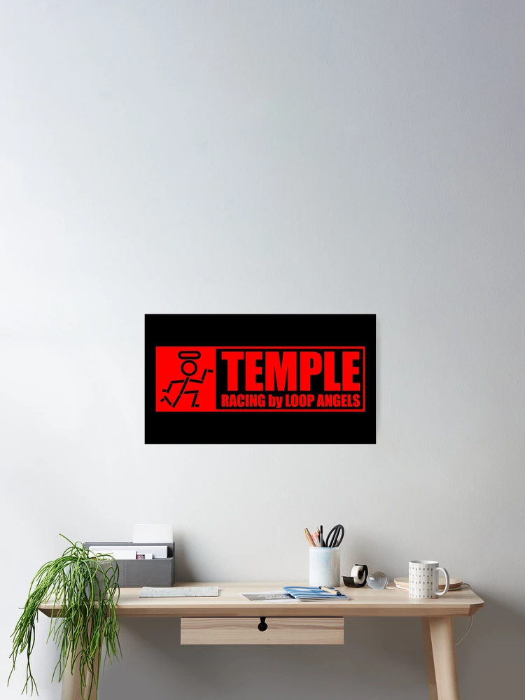 Thumbnail 2 of 3, Poster, TEMPLE RACING designed and sold by JDMShop.