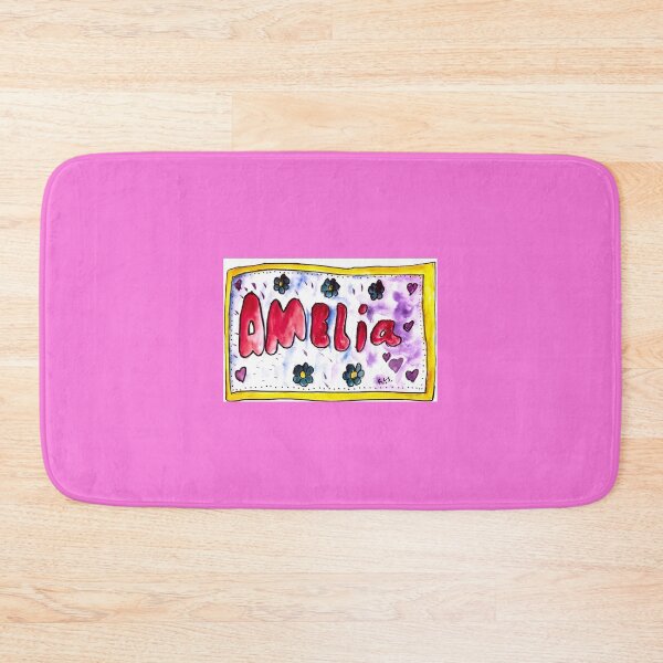 Item preview, Amelia name plate designed and sold by ArtistRebeccaLS.