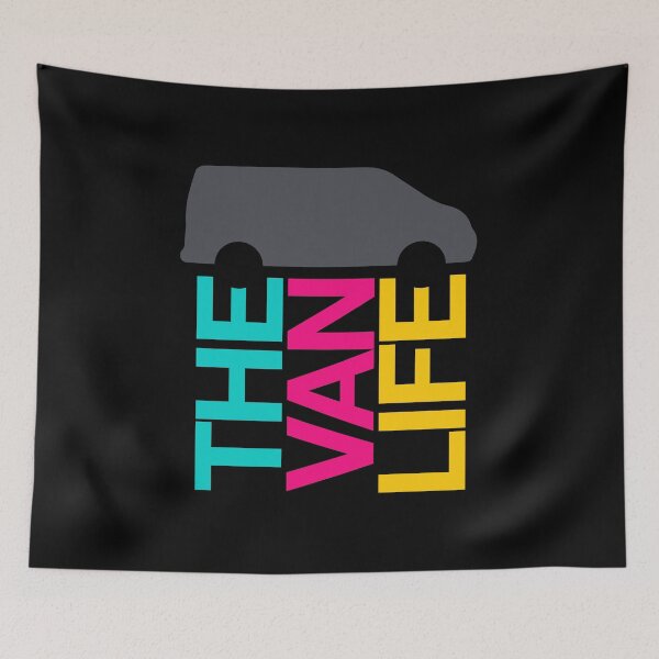 Item preview, The Van Life Logo : cmyk designed and sold by robnoble.