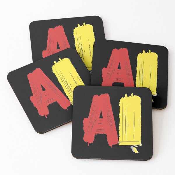 Item preview, A I  LETTER Brush Design designed and sold by AEGMEDIA.