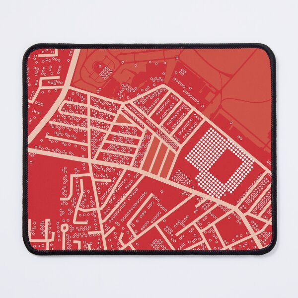 Item preview, Mapa de puntos del estadio de Anfield - Liverpool Football Club designed and sold by Cameron Porter.