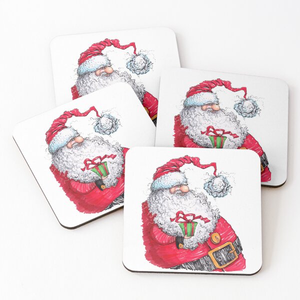 Item preview, Silly Santa designed and sold by Billi French Illustrations.
