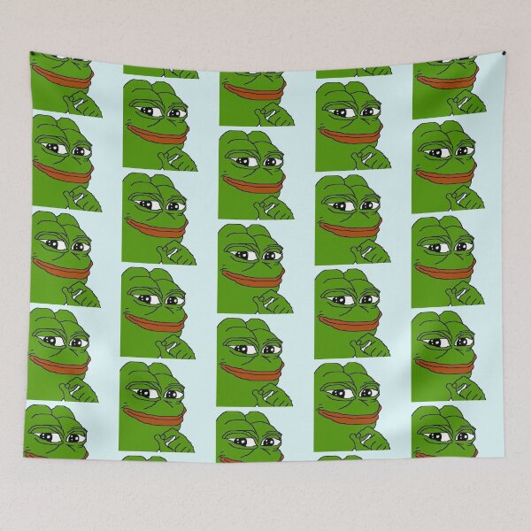 Item preview, Pepe Frog Meme designed and sold by GoldenTicketer.